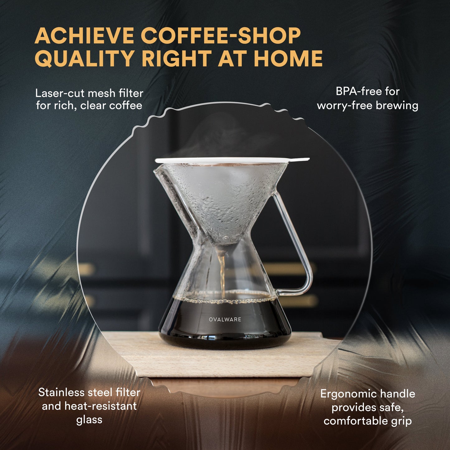 Pour Over Coffee Maker