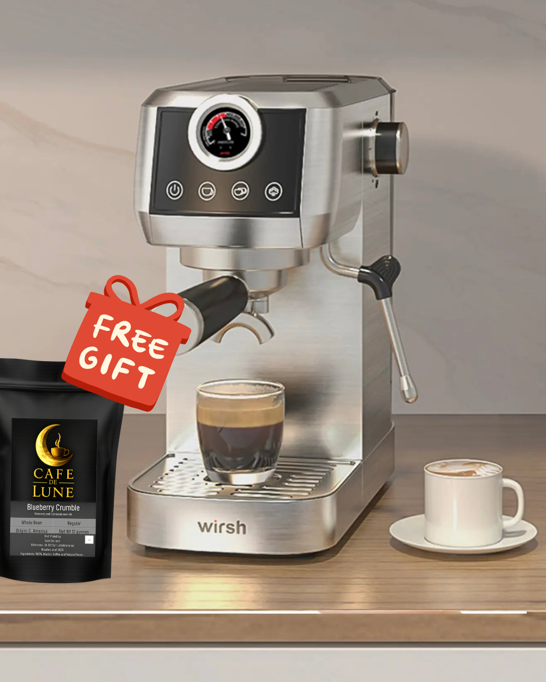 Free Coffee With Purchase