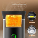 3-in-1 Portable Espresso Maker – USB-C Rechargeable Travel Coffee Machine