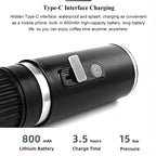 Yaoke Portable Espresso Machine – 15-Bar, Universal Capsule & Ground Coffee Maker