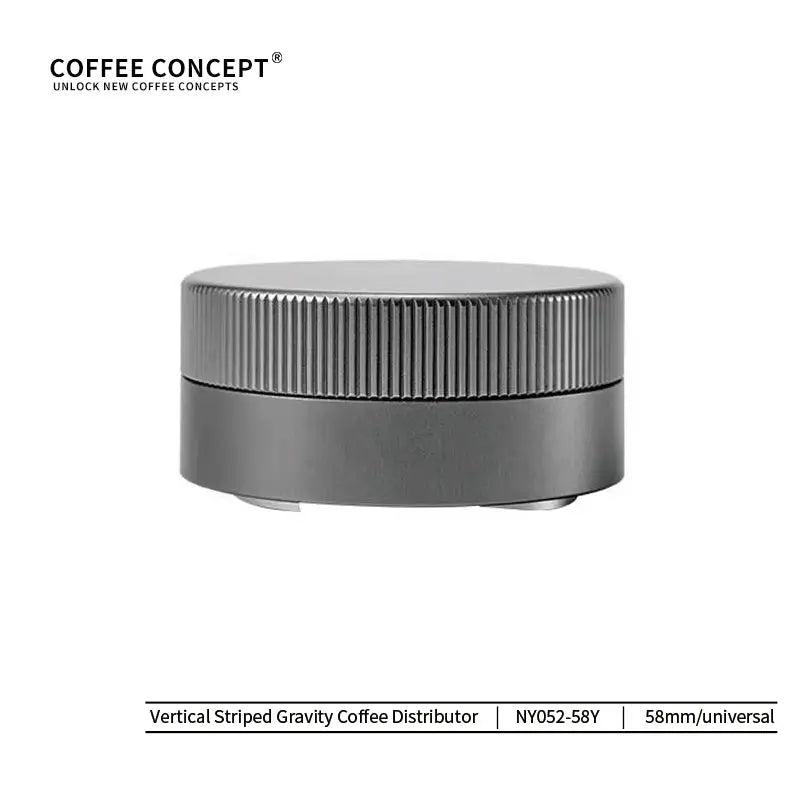 Vertical Striped Gravity Espresso Distributor - Stainless Steel Self-Leveling Tool 51/53/58mm From $16