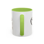 Café de Lune Accent Coffee Mug – French Café Logo Ceramic Mug (11/15 oz)