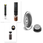 3-in-1 Portable Espresso Maker – USB-C Rechargeable Travel Coffee Machine