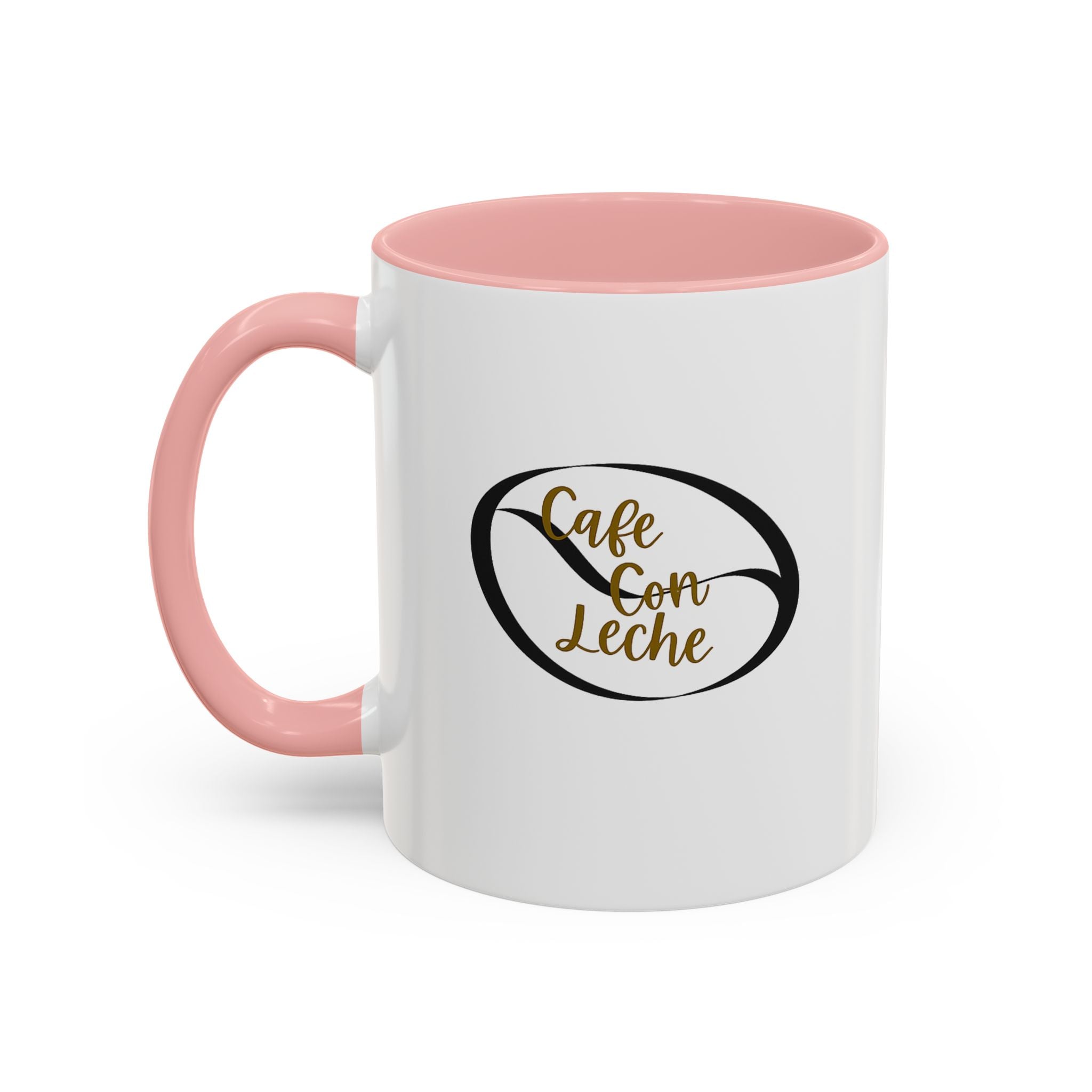 Café de Lune Accent Coffee Mug – French Café Logo Ceramic Mug (11/15 oz)