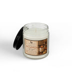 Spiced Pumpkin Ginger Soy Candle – 4oz & 9oz Amber Jar with Black Lid