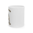 Taza de Cerámica — "Querías los frijoles, ahora tienes los posos" Regalo rústico para amantes del café (325 ml y 440 ml)