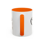 Café de Lune Accent Coffee Mug – French Café Logo Ceramic Mug (11/15 oz)