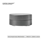 Vertical Striped Gravity Espresso Distributor - Stainless Steel Self-Leveling Tool 51/53/58mm From $16