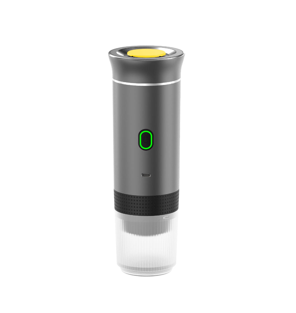 3-in-1 Portable Espresso Maker – USB-C Rechargeable Travel Coffee Machine