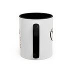 Café de Lune Accent Coffee Mug – French Café Logo Ceramic Mug (11/15 oz)