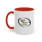 Café de Lune Accent Coffee Mug – French Café Logo Ceramic Mug (11/15 oz)