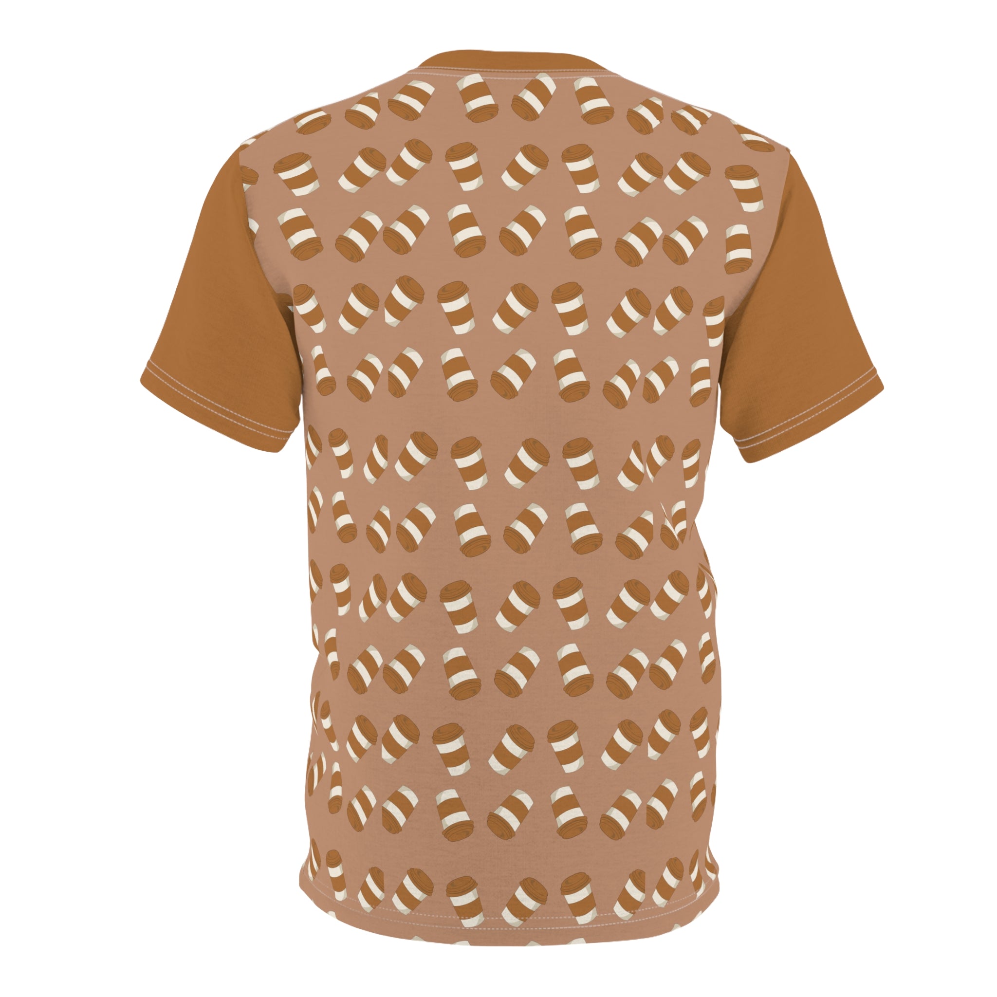 Caramel Candy Pattern Tee — All-Over Print Cut & Sew T-Shirt