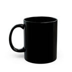 Cafe de Lune Black Ceramic Mug – Gold Moon Coffee Logo (11oz & 15oz)