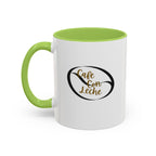 Café de Lune Accent Coffee Mug – French Café Logo Ceramic Mug (11/15 oz)