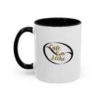 Café de Lune Accent Coffee Mug – French Café Logo Ceramic Mug (11/15 oz)