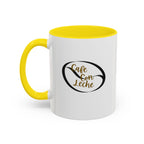 Café de Lune Accent Coffee Mug – French Café Logo Ceramic Mug (11/15 oz)