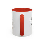 Café de Lune Accent Coffee Mug – French Café Logo Ceramic Mug (11/15 oz)