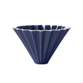 Origami - Pour Over Coffee Dripper - Porcelain - Matte Navy