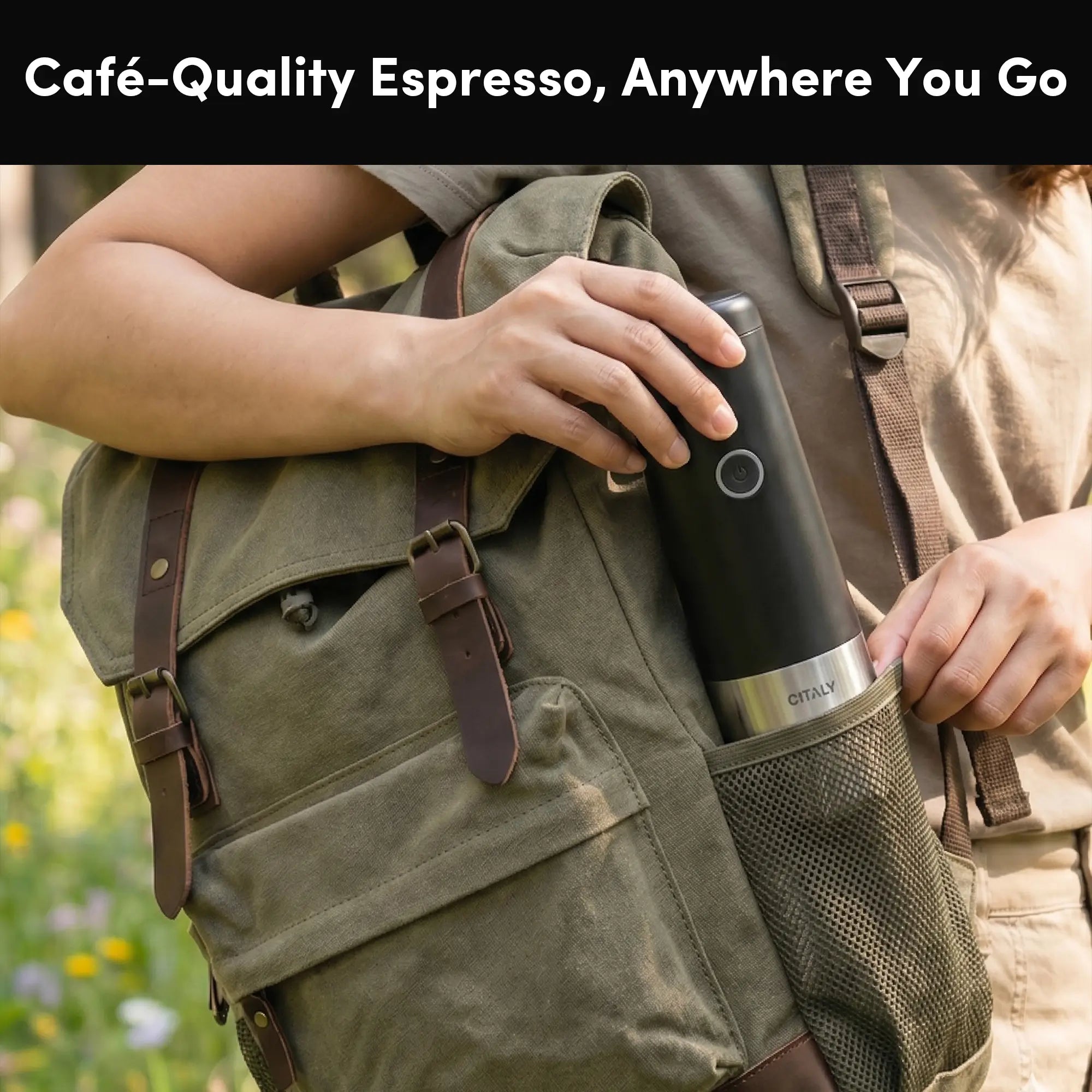 Citaly GO-1 Cafetera espresso portátil