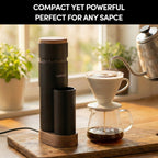 Geimori T38 Plus Electric Coffee Grinder – 38mm Conical Burr, Espresso & Filter