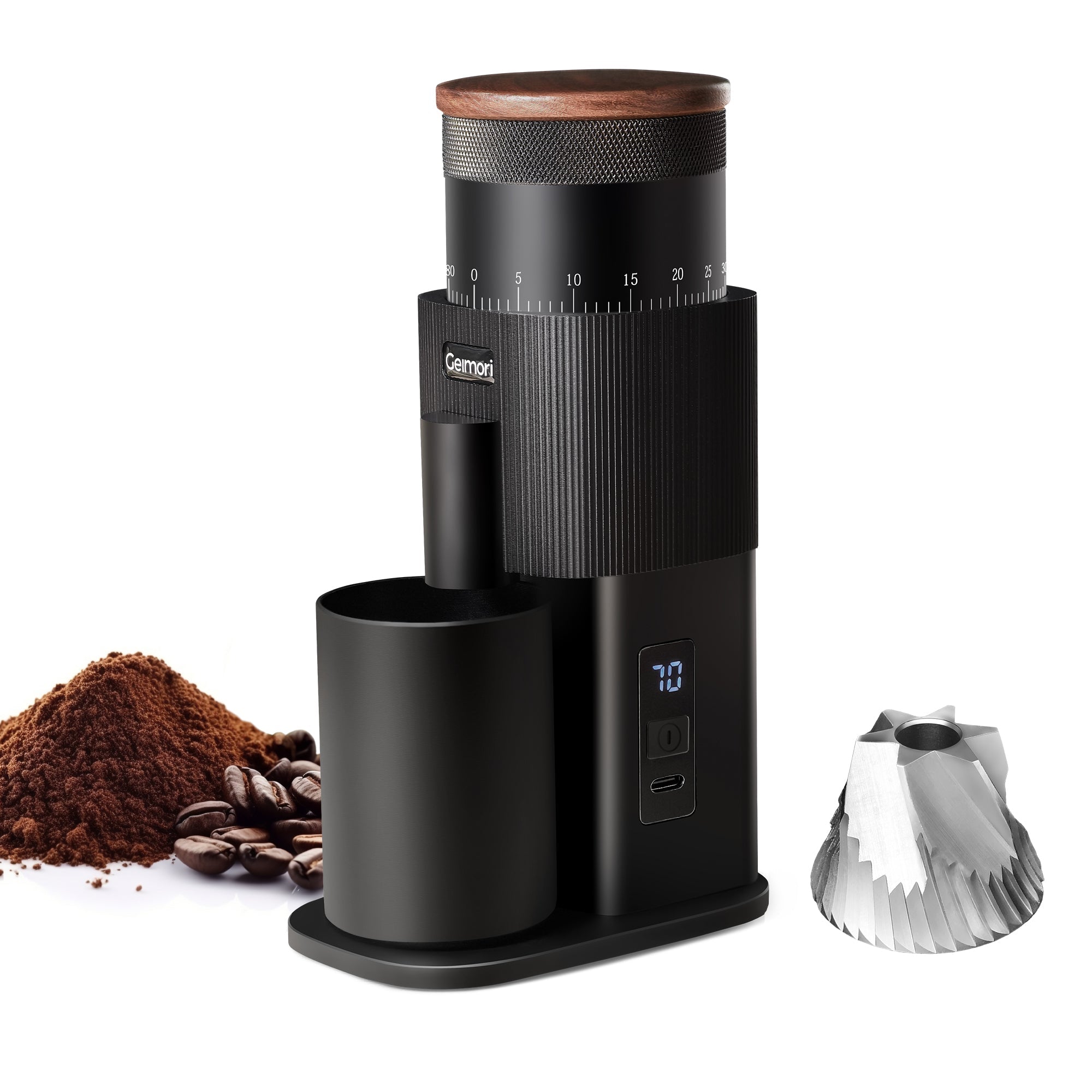 Geimori T38 Coffee Grinder | Portable Espresso & Filter Grinder