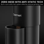 Geimori T38 Plus Electric Coffee Grinder – 38mm Conical Burr, Espresso & Filter