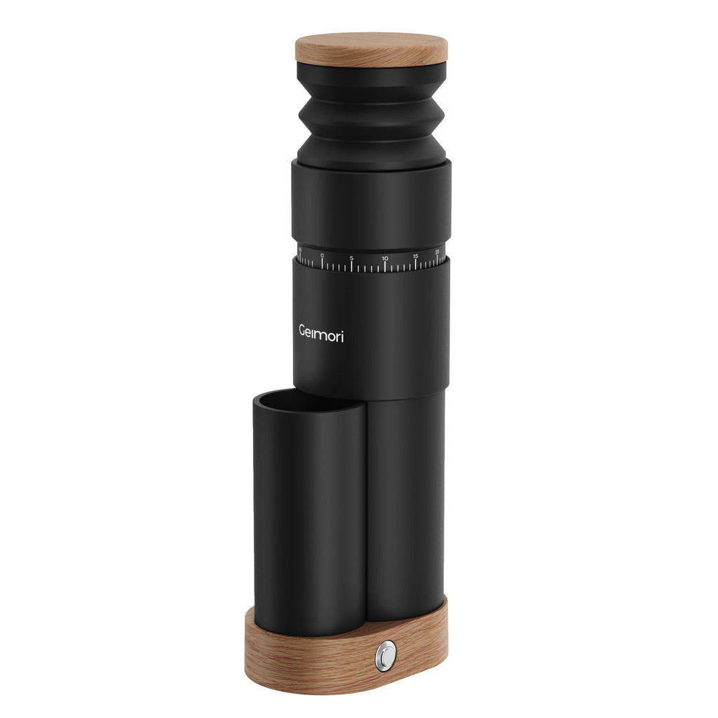 Geimori T38 Plus Electric Coffee Grinder – 38mm Conical Burr, Espresso & Filter
