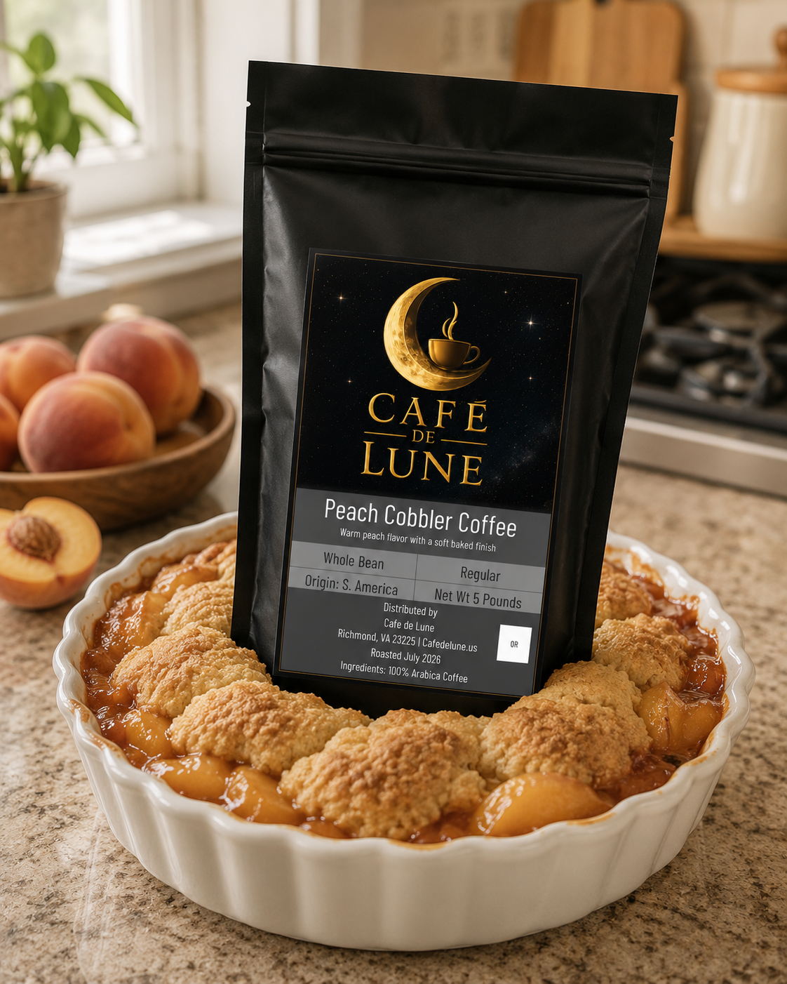Peach Cobbler Coffee