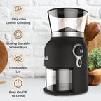 Conical Burr Coffee Grinder – Great Gift Idea for Coffee Lovers | KF8150