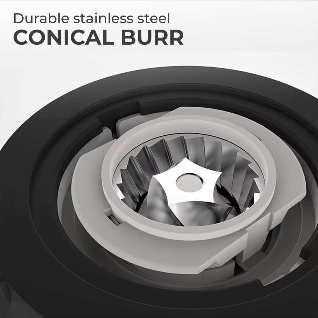 Conical Burr Coffee Grinder – Great Gift Idea for Coffee Lovers | KF8150