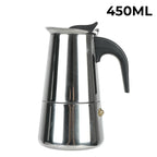 Mocha Coffee Pots Italian Aluminum Octagonal Pot Tea Maker Portable Coffee Maker
