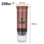 Wireless Electric Portable Espresso Coffee Machine for Car & Home Camping Coffee Maker 3-in-1 Capsule Powder Travel Coffee Maker