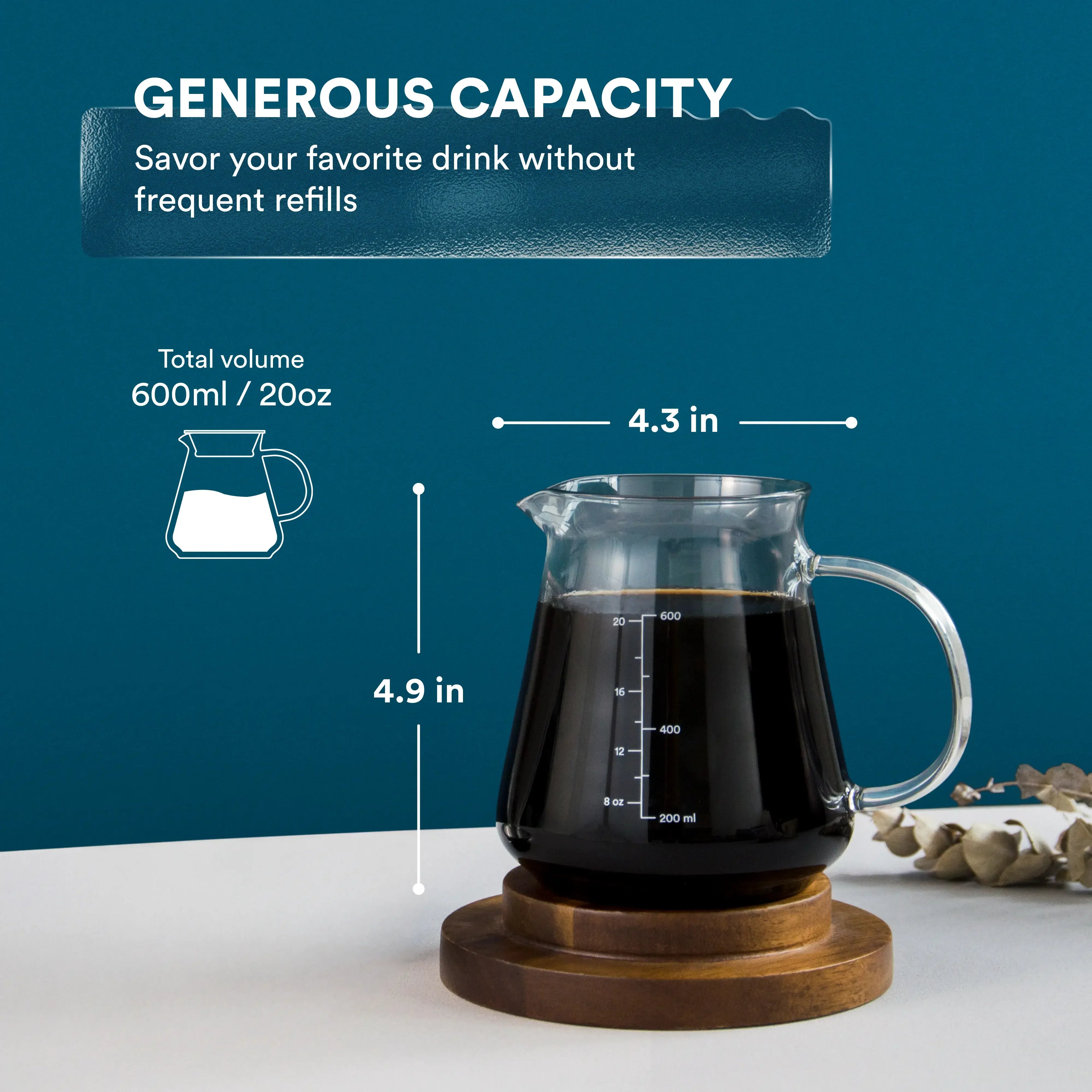 Servidor de alcance - 600ml/800ml
