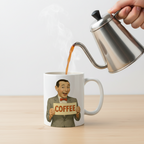 La palabra del día es "café". Taza