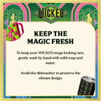 Wicked Officially Licensed Black Stainless Steel Camp Mug – 12oz Insulated Travel Mug