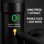 Portable Electric Espresso Machine – 20 Bar, 7500mAh Battery, USB & Car Charger