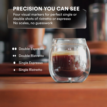 Espresso Pouring Glass