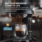Vaso para servir espresso