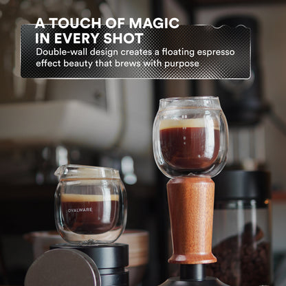 Espresso Pouring Glass