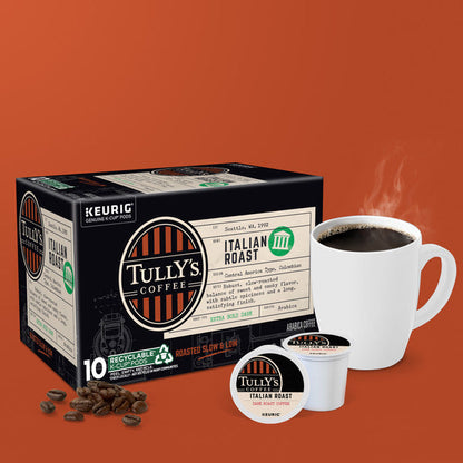 Tully's Coffee Italian Roast K-Cup Pods