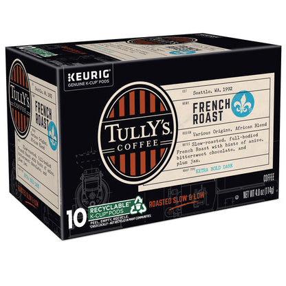 Tully's Coffee French Roast K-Cup Pods