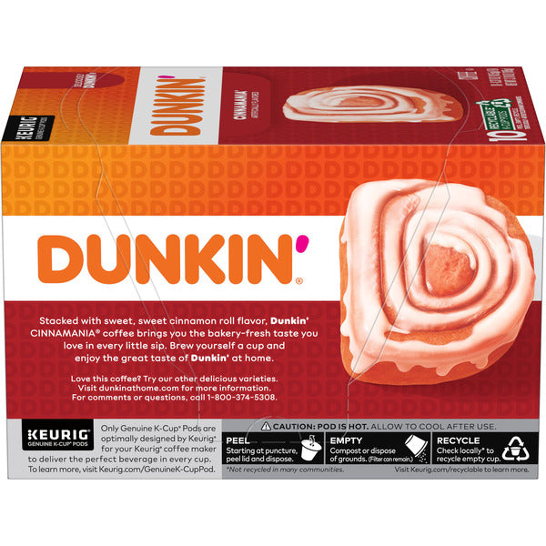 Dunkin' Cinnamania Coffee, K-Cups