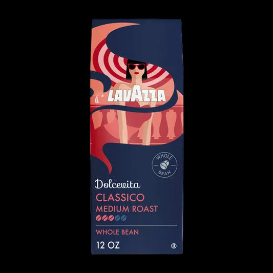 Lavazza Dolcevita Classico Medium Roast Whole Bean Coffee