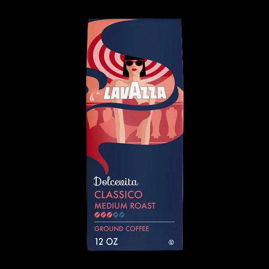 Lavazza Dolcevita Classico Medium Roast Ground Coffee