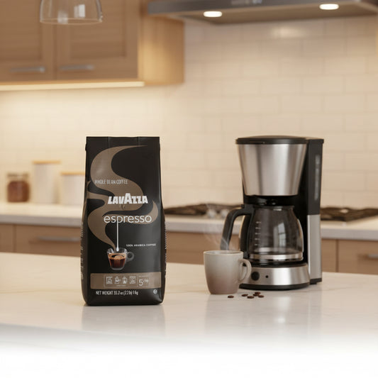 Lavazza Espresso, Medium Roast, Whole Bean