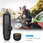 Portable Manual Espresso Maker – 8 Bar Piston, No Electricity, Travel Ready