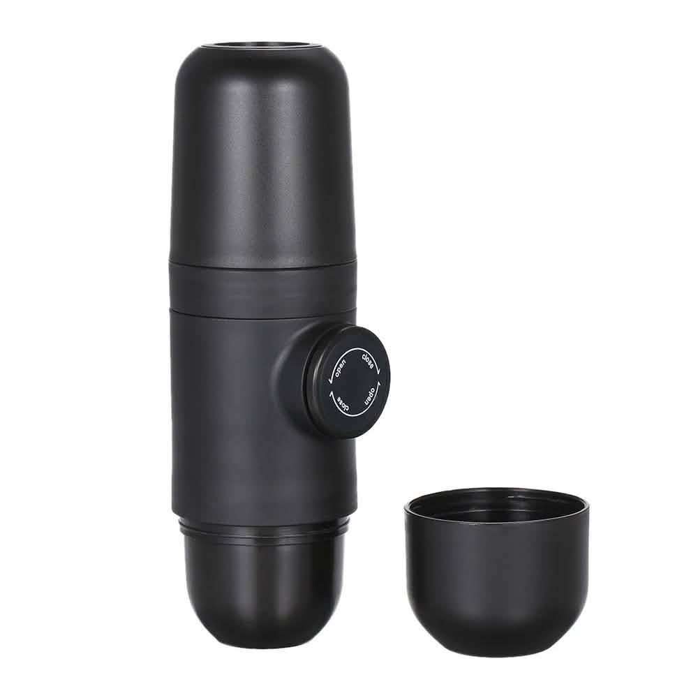 Portable Manual Espresso Maker – 8 Bar Piston, No Electricity, Travel Ready