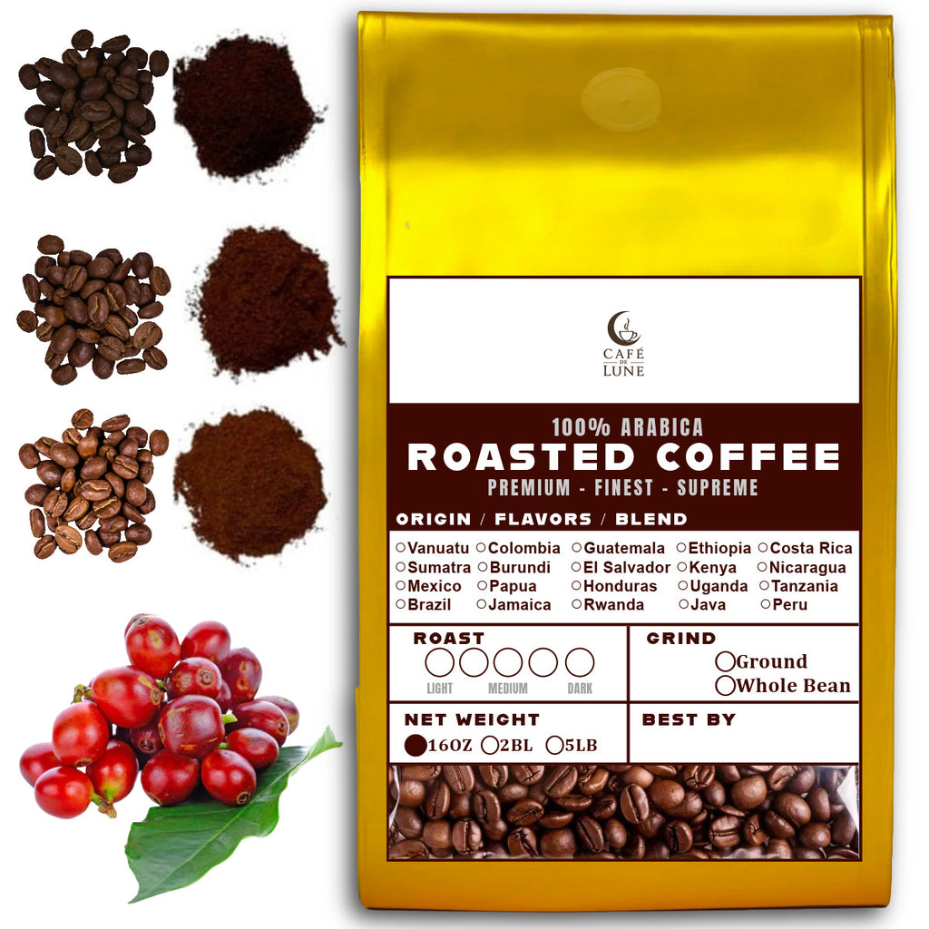 Cafe de Lune 5LB Specialty Coffee