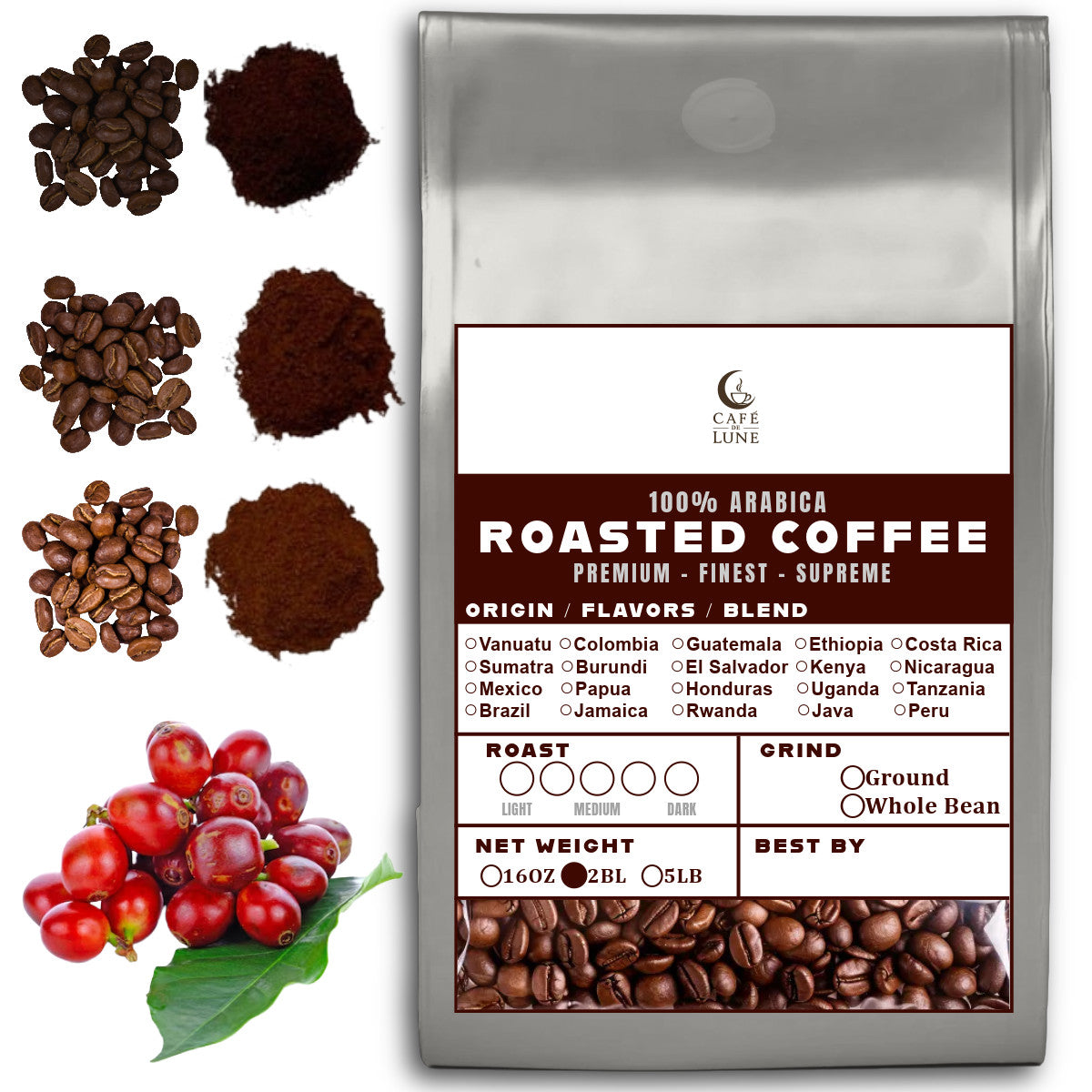 Cafe de Lune 2LB Specialty