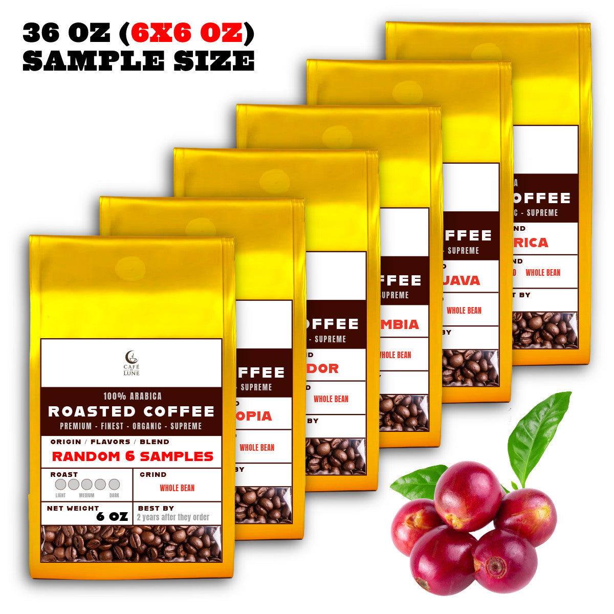 Cafe de Lune 5LB Specialty Coffee